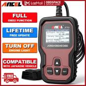 Ancel JP700 OBD2 Scanner for Honda/Toyota/Nissan/Mitsubishi/Suzuki