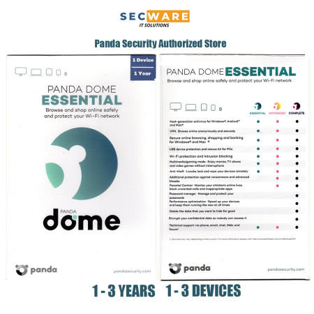 Panda Dome Essential for Windows Mac Android