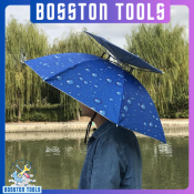 Foldable Golf Umbrella with Double Layer Head - bosston tools