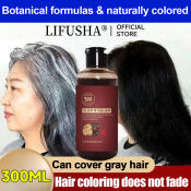 Polygonum Multiflorum Black Hair Shampoo - Effective Grey Hair Treatment