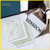 PVC Marble Self-Adhesive Floor Tiles - 60 x 60 cm