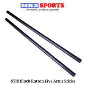 STIX Black Rattan Live Arnis Sticks