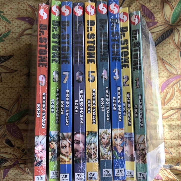 Dr Stone English Manga Volume 1 9 By Tr Media Read Product Info First Lazada Ph