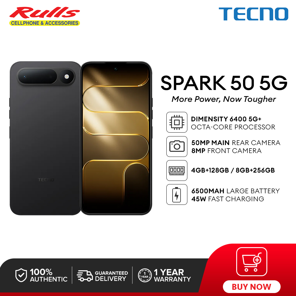 TECNO SPARK 50 5G (8+256 / 6+256 / 4+128) Smartphone / Dimensity 6400 5G+ / 50MP Main Camera / 120Hz 6.78'' HD Display / 6500mAh Battery / 45W Super Charge - Image 4