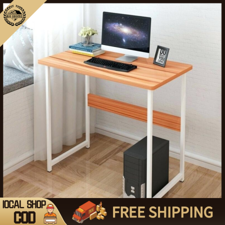 Minimalistic Style Solid Wood Computer Desk - 