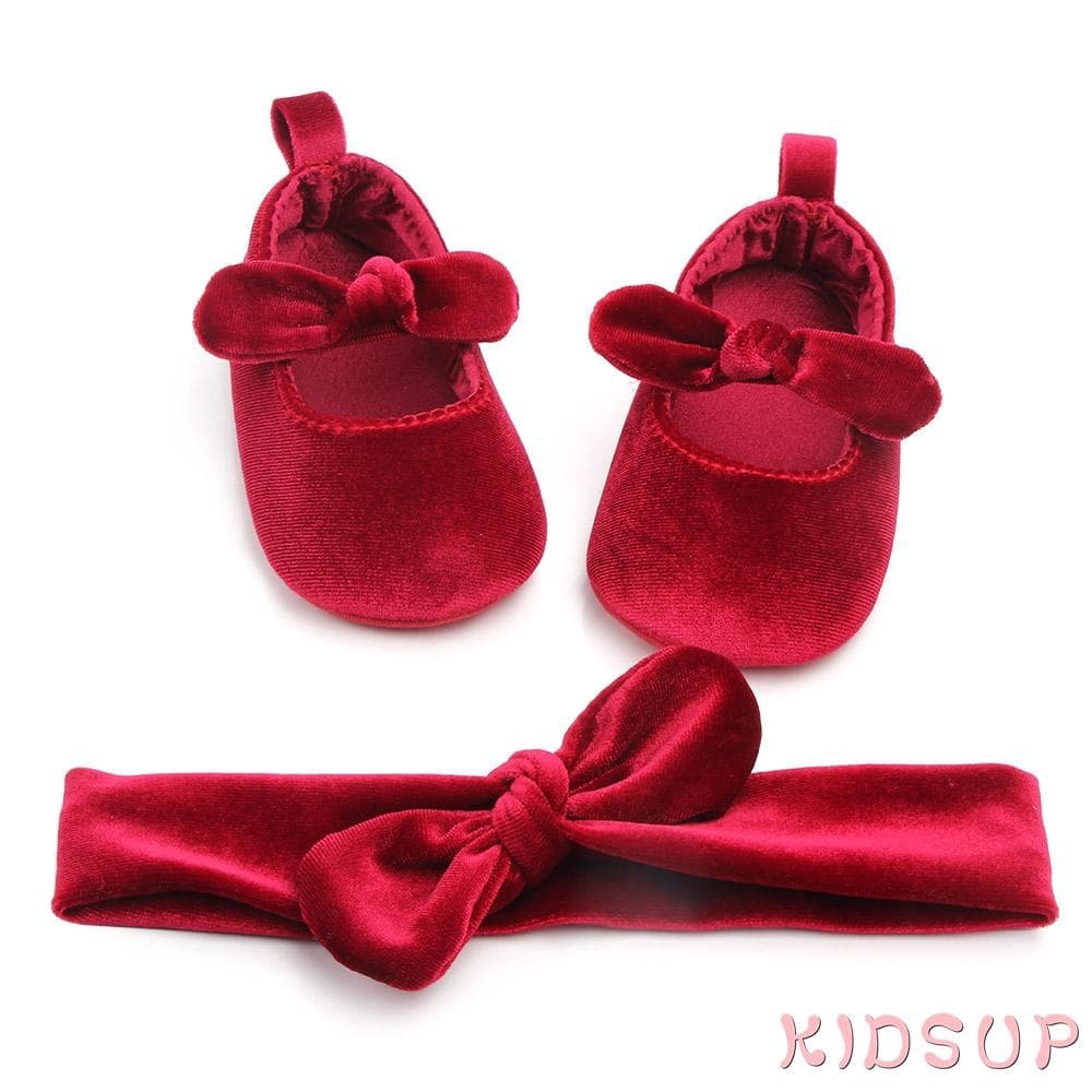 infant red headband