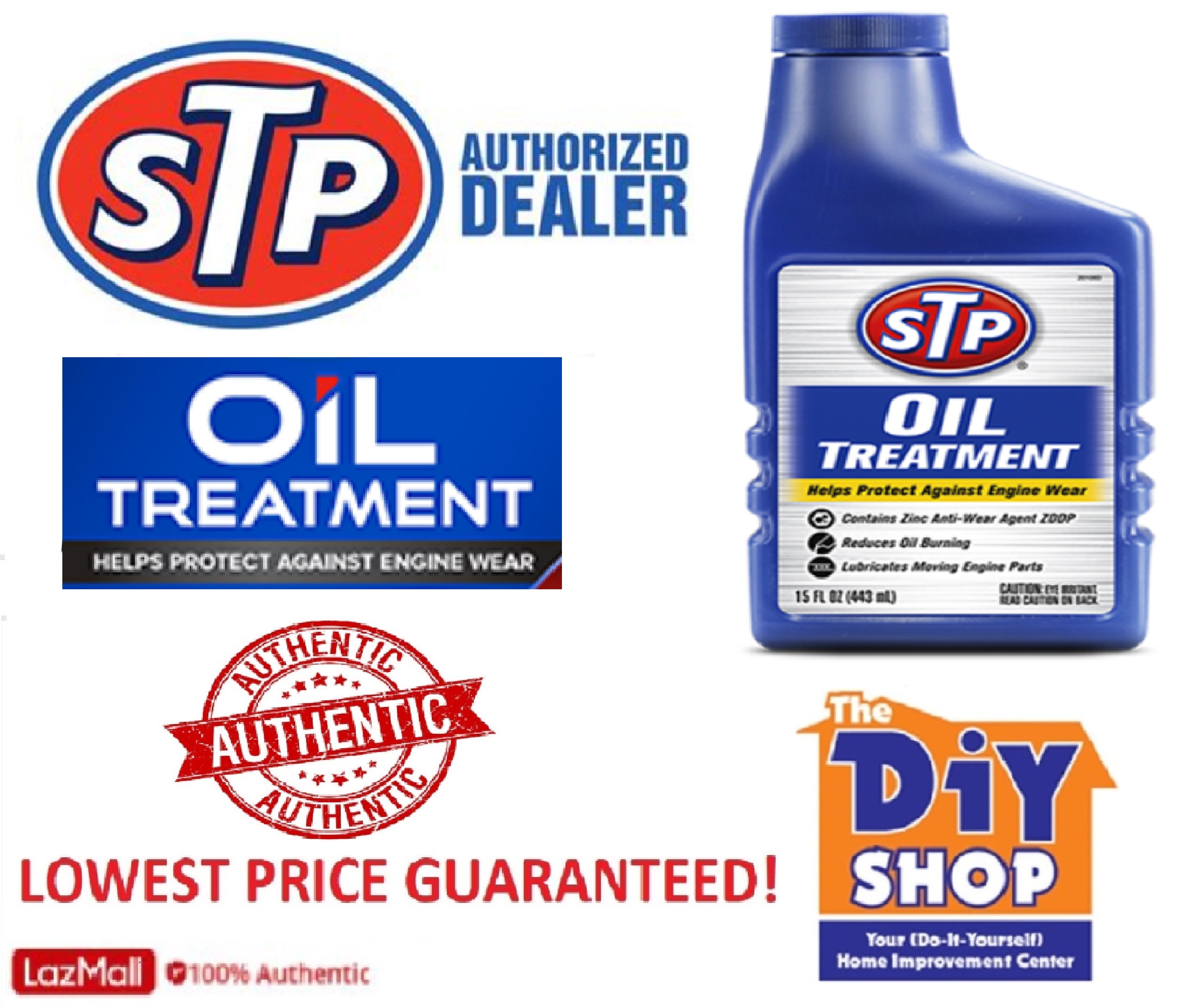 STP High Mileage Oil Treatment Stop Leak 15 Fl oz Lazada PH