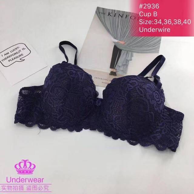 Lace Balconette Bra Size: 34-40B #2936 - Image 3