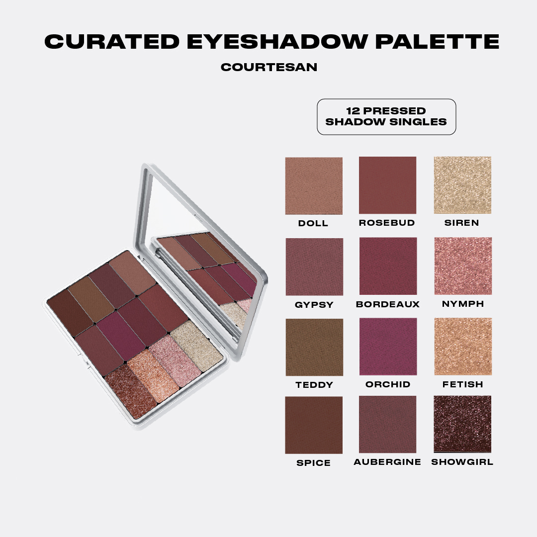 Discount on Issy & Co.  shoes - SKU: Issy Curated Eyeshadow Palette In Courtesan