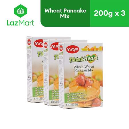 Maya Whole Wheat Pancake Mix 200g - Pack of 3