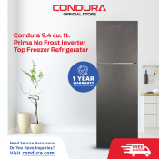 Condura Prima 9.4 cu ft. No Frost Inverter Refrigerator