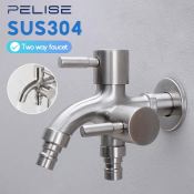 Pelise Stainless Steel Dual Function Bathroom Faucet KLE-009