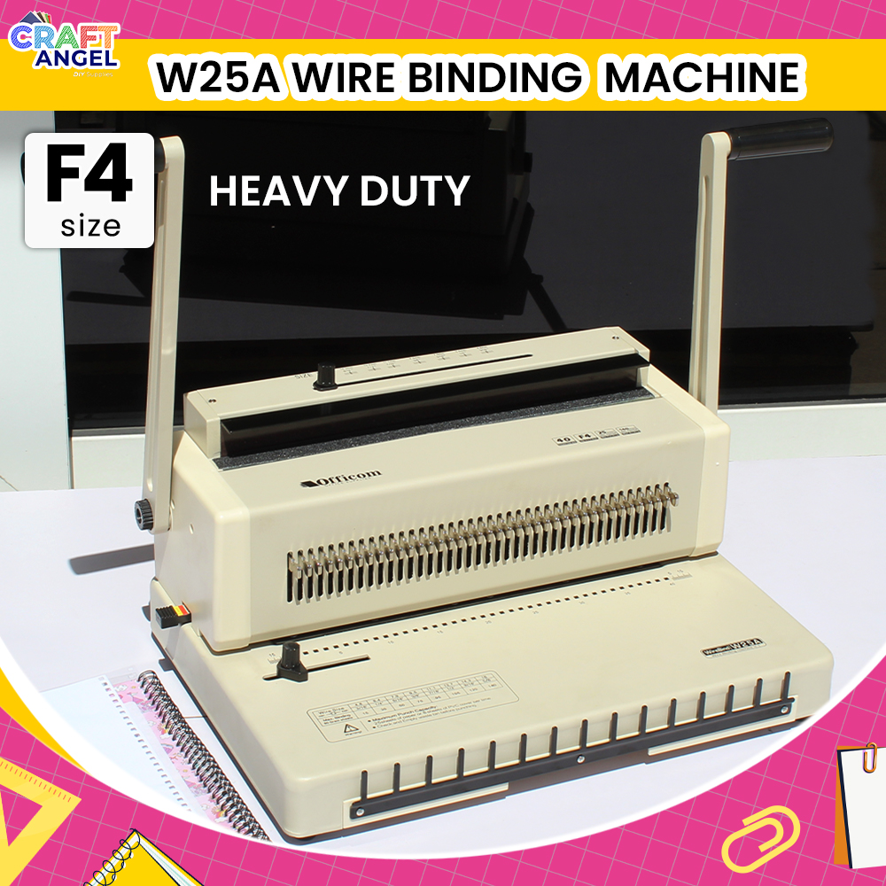 Officom W25A F4 Wire Binding Machine - Heavy Duty