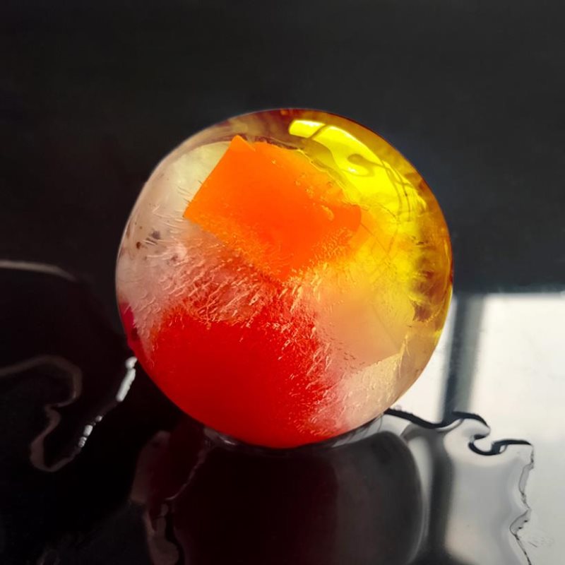 Xi Yang Jing Khuôn Làm Đá Viên Tròn Khuôn Làm Kem Tự Làm Khuôn Làm Đá Silicon Khay Đá Uống Rượu