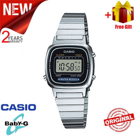 Casio Women's Vintage Gold Digital Watch LA670WGA-1DF