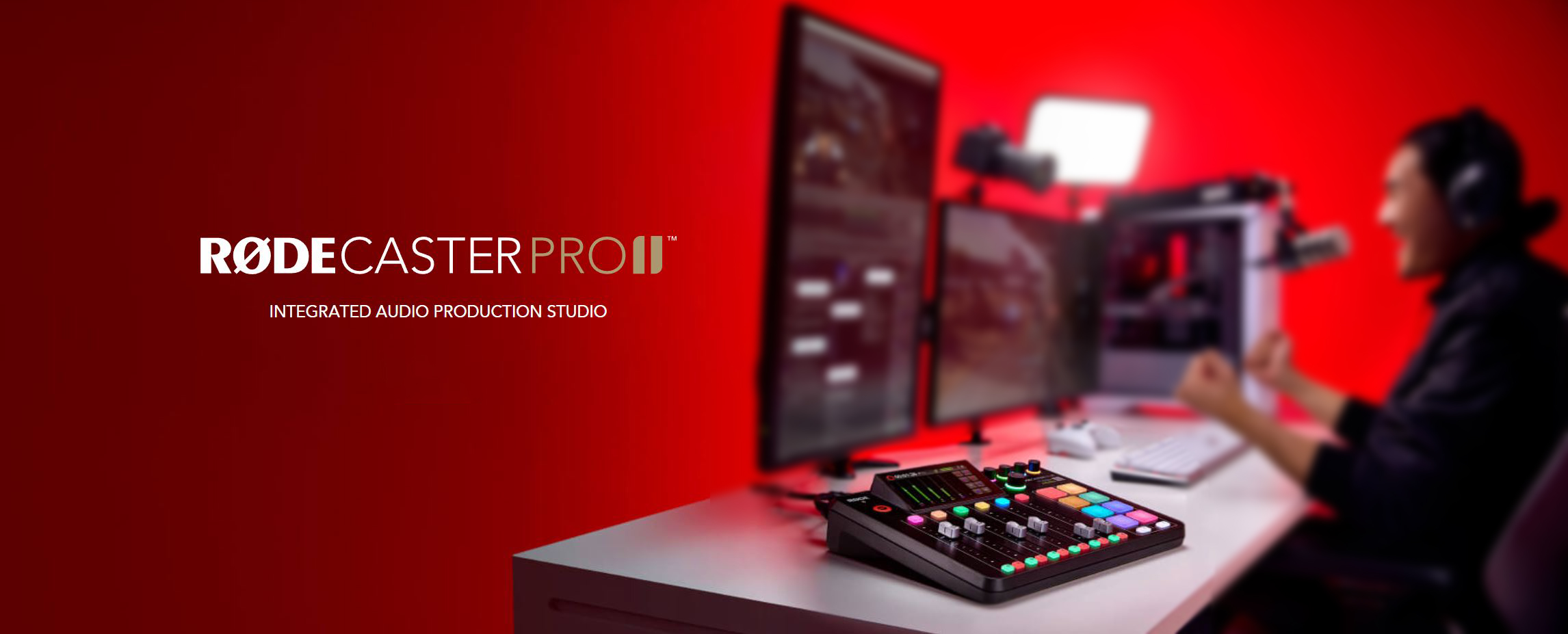 Rode RODECaster Pro II Integrated Audio Production Studio