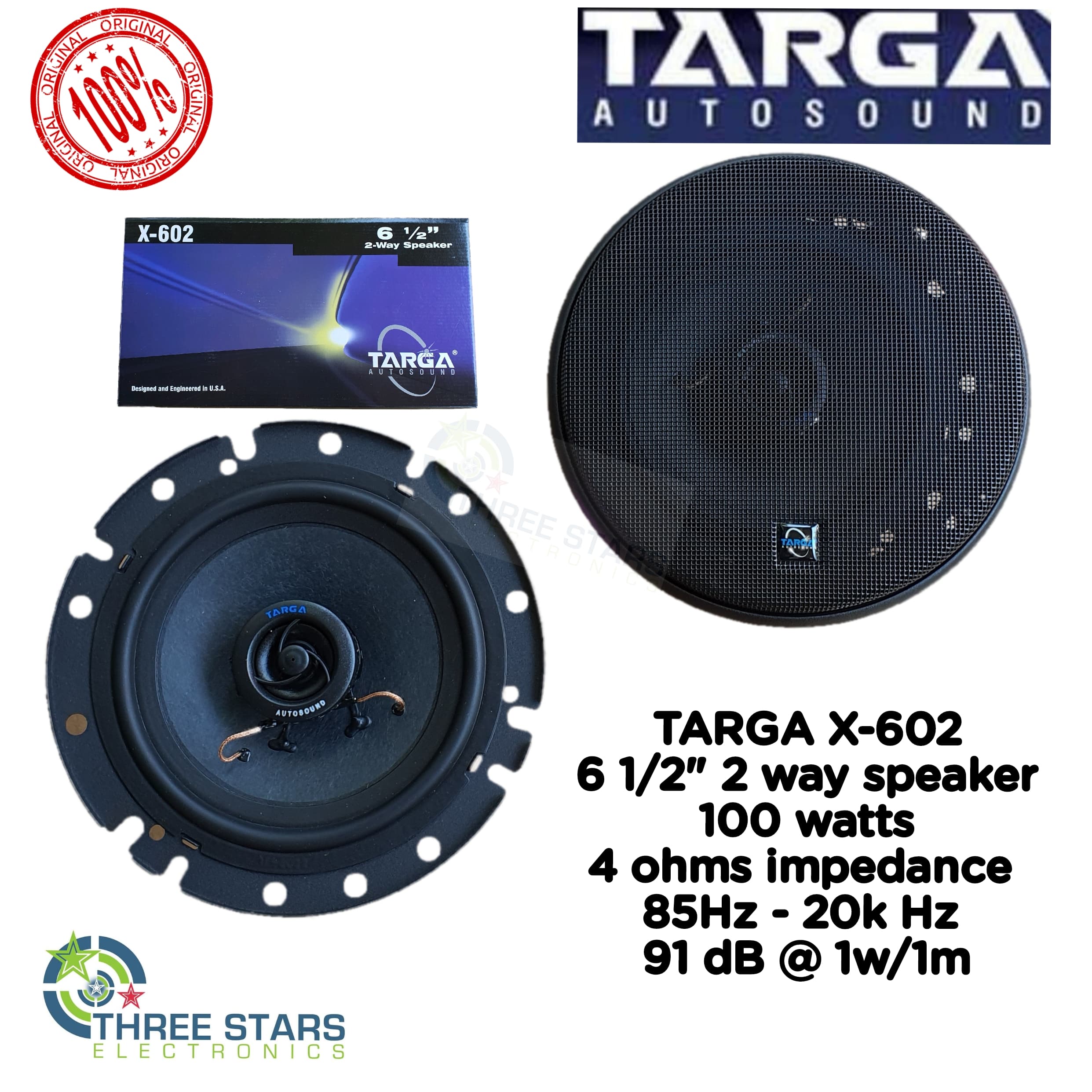 targa 6.5 speakers