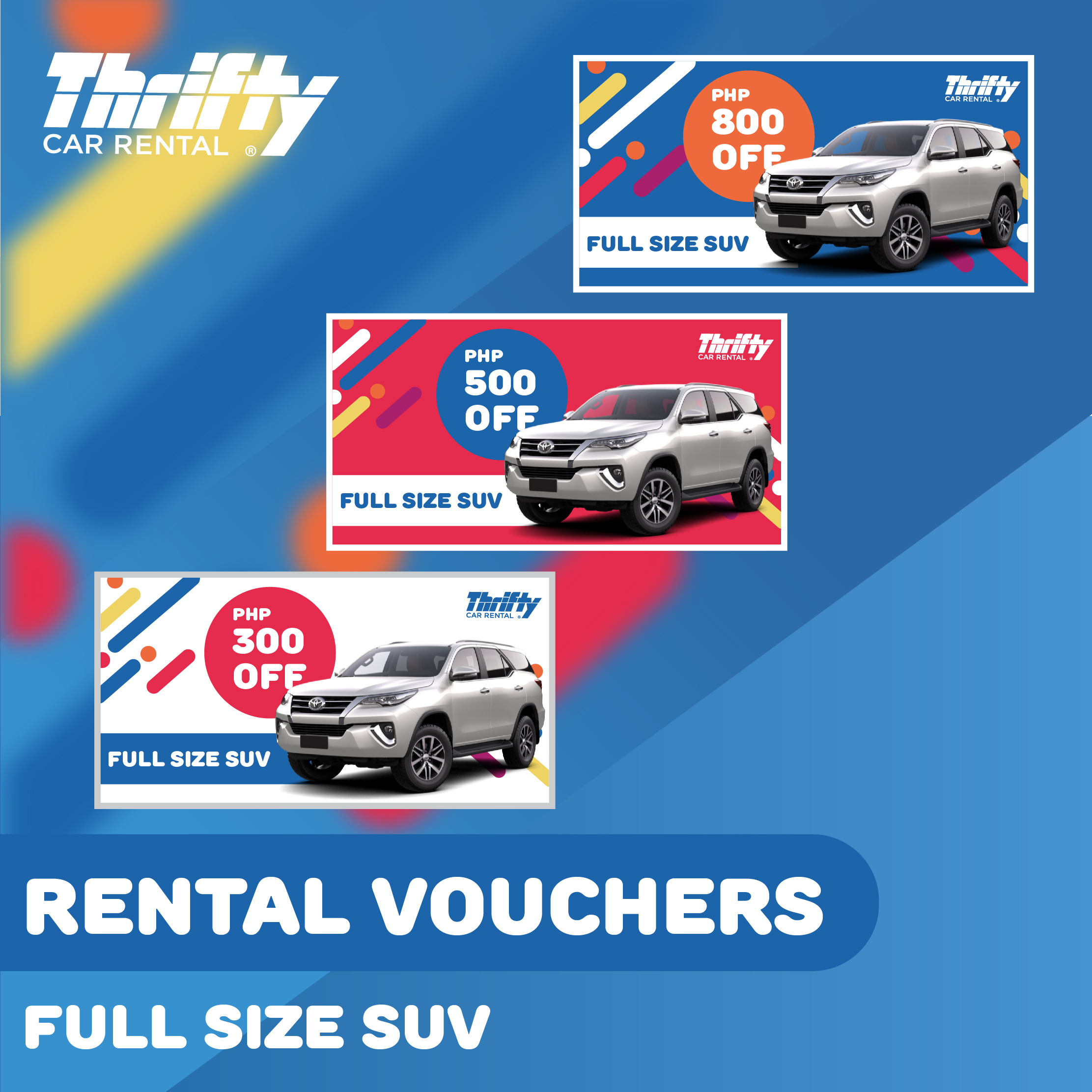 Thrifty van store rental promo code