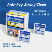 Disposable Lens Cleaning Wipes - 100 Pcs, Screen Dust Remover