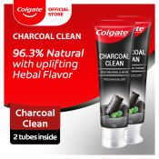 Colgate Charcoal Clean Toothpaste 115g Twinpack