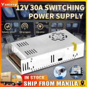 220V to 12V 30A LED Power Supply by 