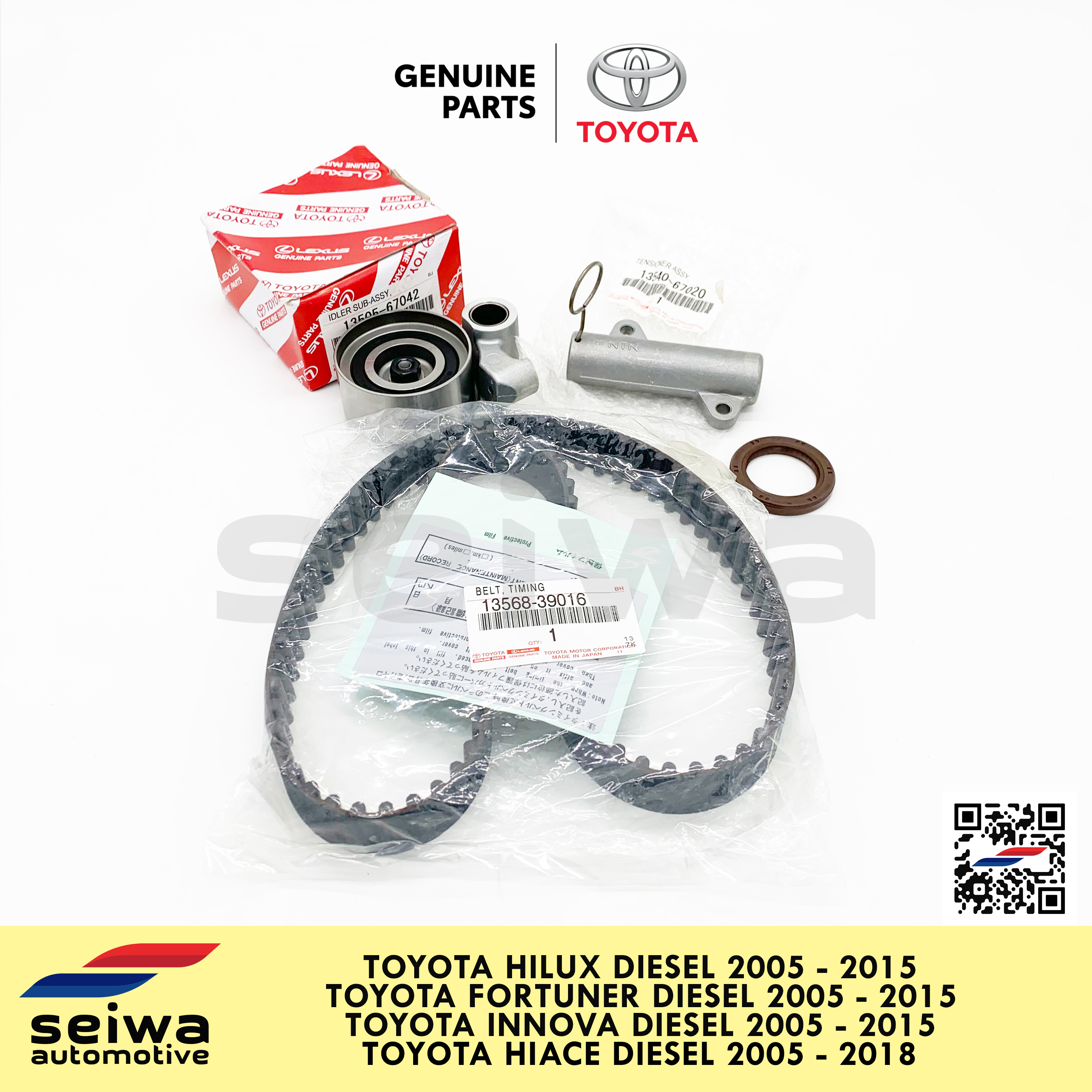 Toyota Innova Timing Belt Price Toyota Timing Belt 13568-39016