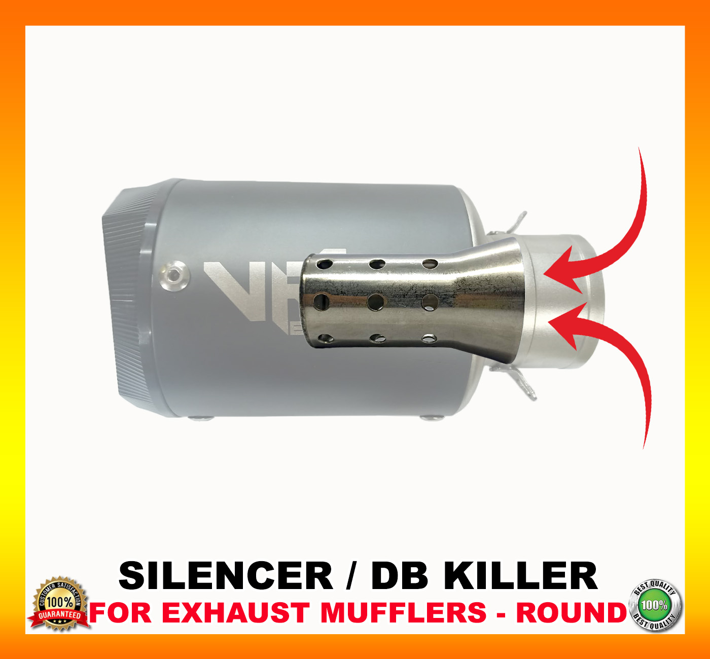 Silenziatore Universale Per Marmitta &ndash; DB Killer Oncemore (35-60 Mm, Acciaio)