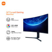 Xiaomi 34" Curved Gaming Monitor: WQHD, 144Hz Refresh Rate