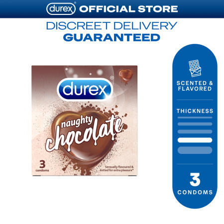 Durex Chocolate Condoms Flavor Pack of 3s