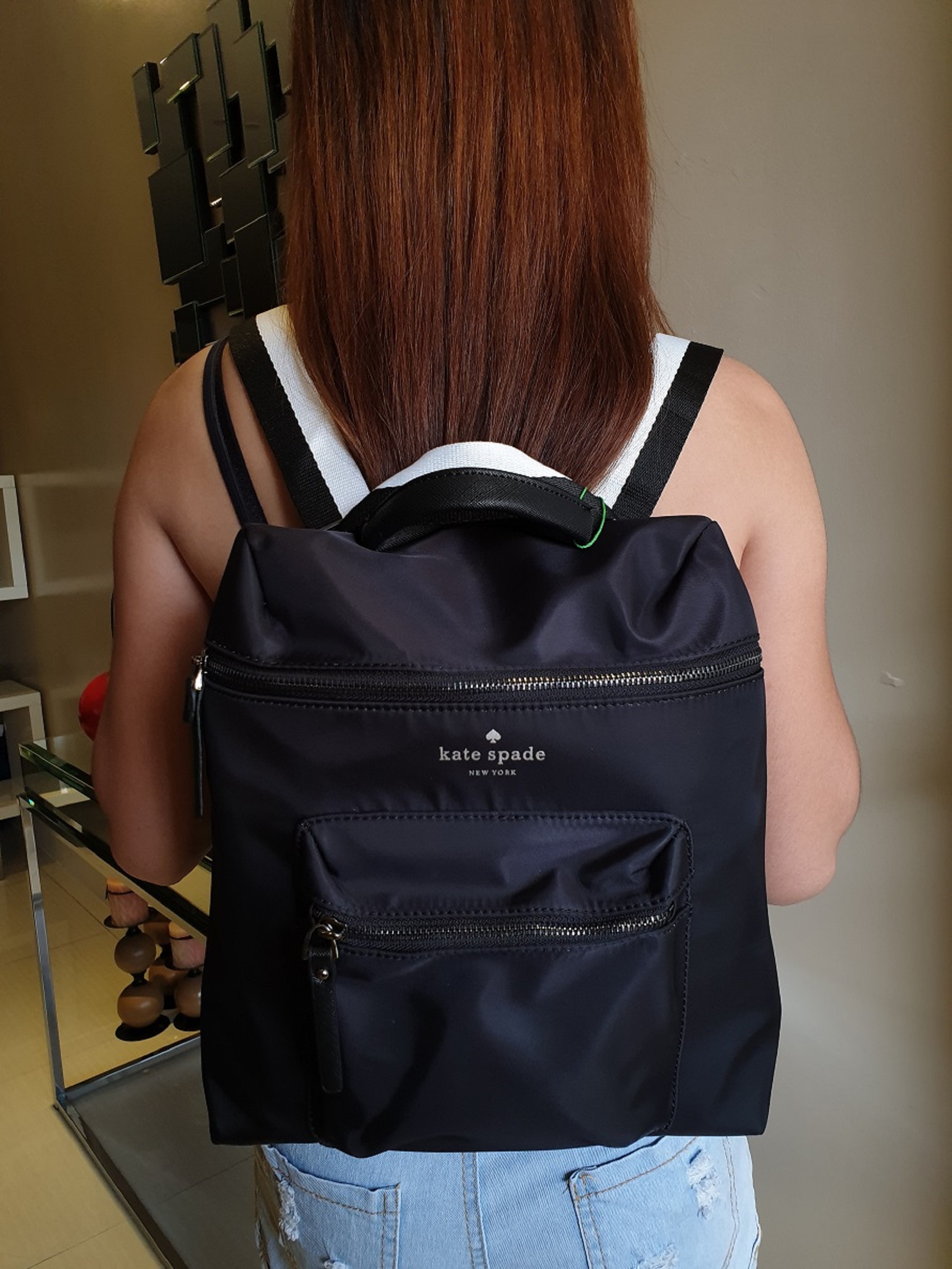 That's The Spirit Convertible Kate Spade Backpack - Black | Lazada PH