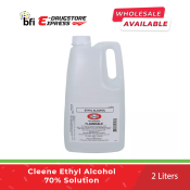 Cleene Ethyl Alcohol Disinfectant 70%, 2 Liters