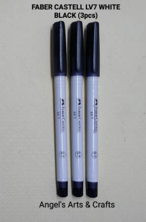 Faber Castell White LV7 Ballpen 3pcs. per pack