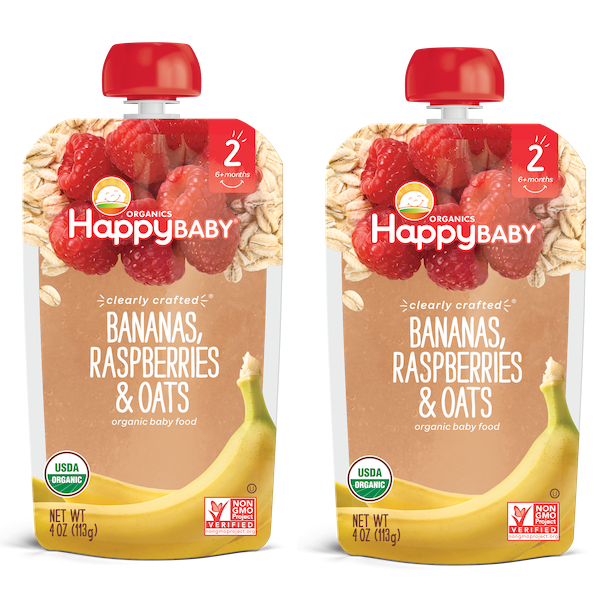 Happy baby best sale banana raspberry oats