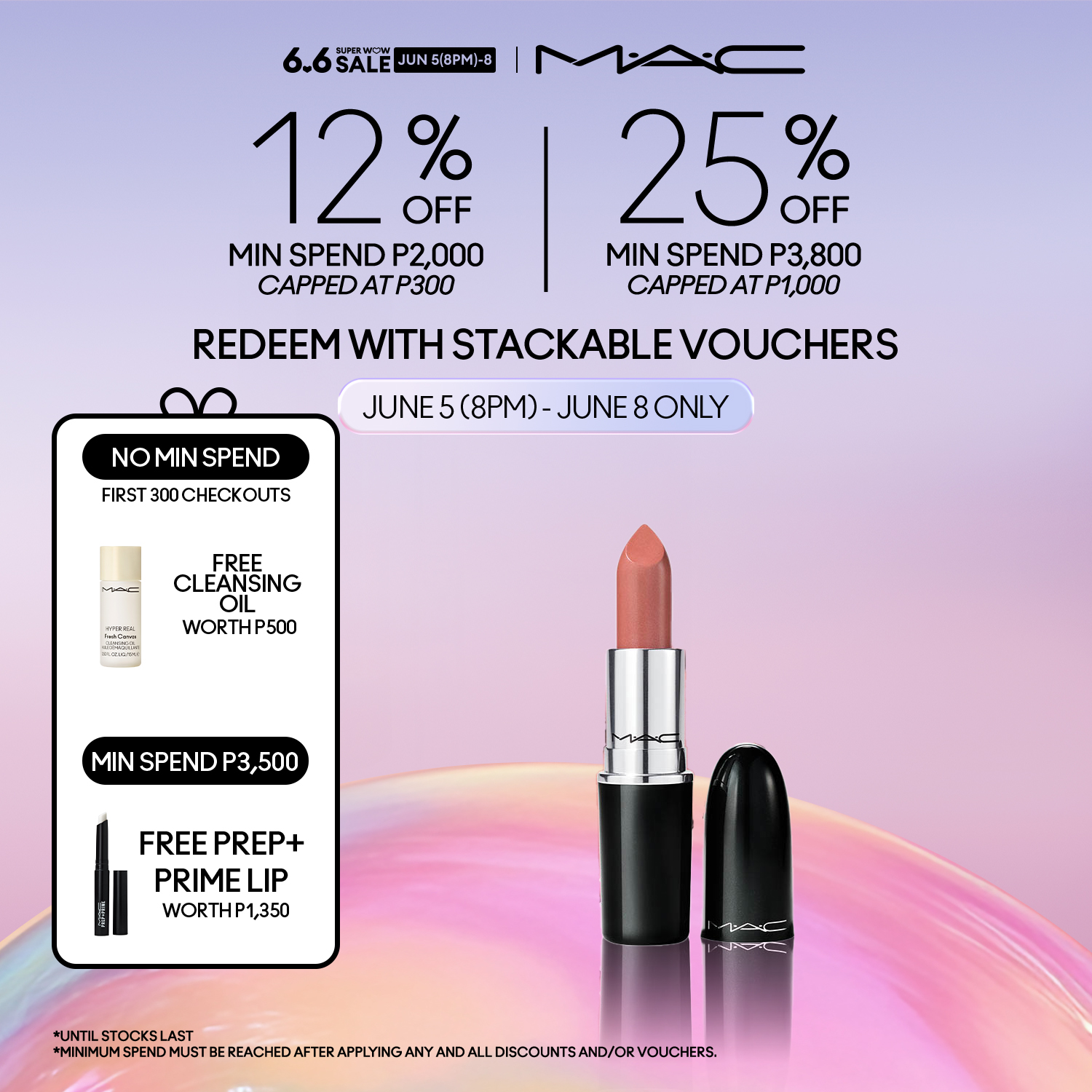 Discount on M·A·C  shoes - SKU: MAC Lustreglass Sheer Shine Lipstick / sheer and shiny long wear finish – Best seller makeup​