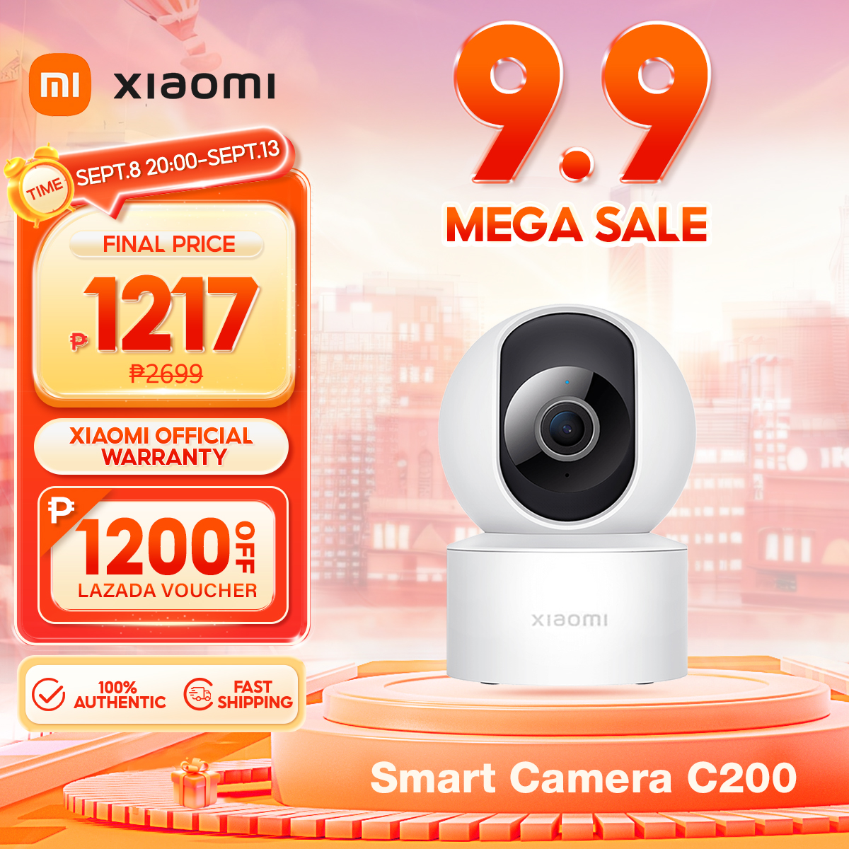 Mi Home Security Camera Windows 10 Shop Xiaomi Mi Home Cctv - Main Image