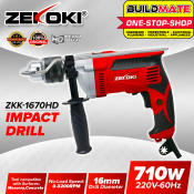 BUILDMATE Zekoki Electric Impact Drill 710W - Heavy Duty