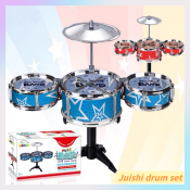 Kids Mini Jazz Drum Set Educational Toy by Music World