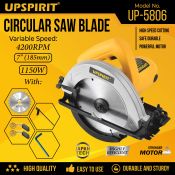 UPSPIRIT 1150W Circular Saw with 24T Blade, 7-1