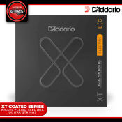 D'Addario XT Nickel Plated Coated Electric Guitar Strings
