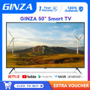 GINZA 50" Smart TV Sale - Android TV