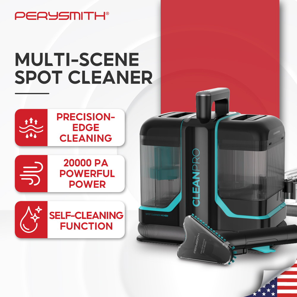 PerySmith M2 Pro Wet and Dry Multi Brush Spot Cleaner CleanPro Series - Brand PerySmith Presyo 5,399 Piso*Libreng Shipping