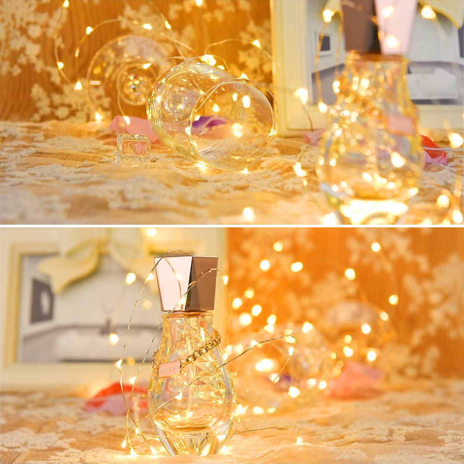 Product photo of Nuvox Copper Wire Battery Fairy Lights from its Lazada listing