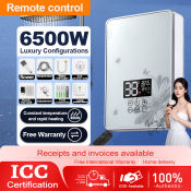 VATTI 6500W Instant Electric Water Heater for Bathroom