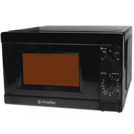 Imarflex Microwave Oven 20 liters Rotary Black MO-H20R