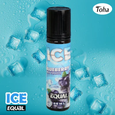 Vape Juice Equal Ice 60ml Mentholated Minty Vapor Liquid 3mg (1)