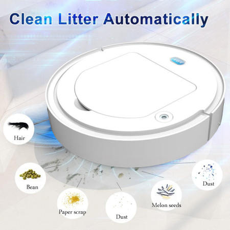 GLANXI Smart Robot Vacuum Cleaner for Pet Owners