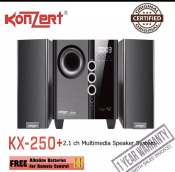 Konzert KX 250+ 2.1 Channel Multimedia Speaker System