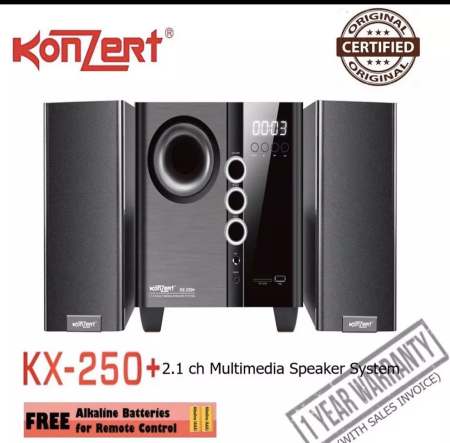 Konzert KX 250+ 2.1 Channel Multimedia Speaker System