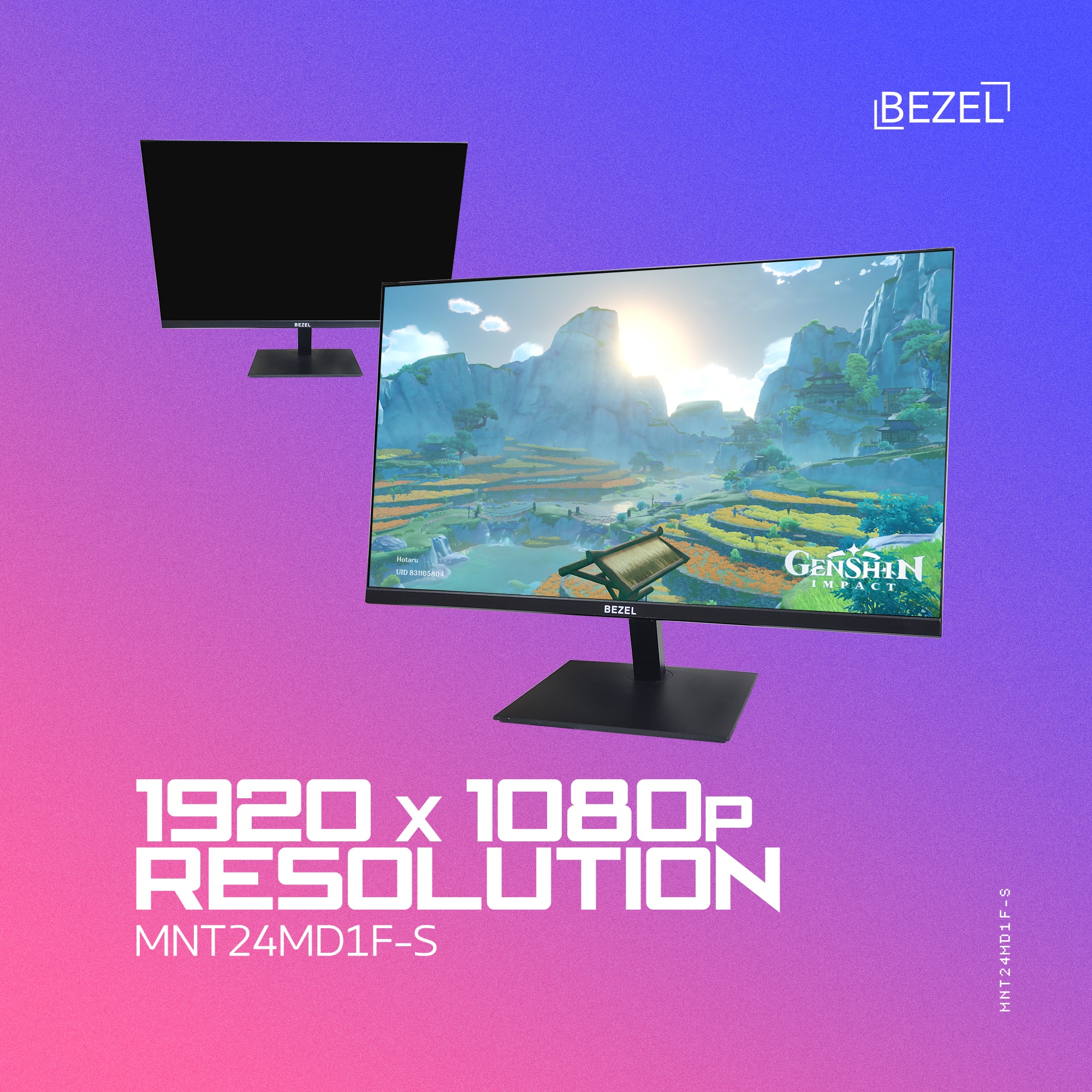 bezel md241f 24 inch 144hz