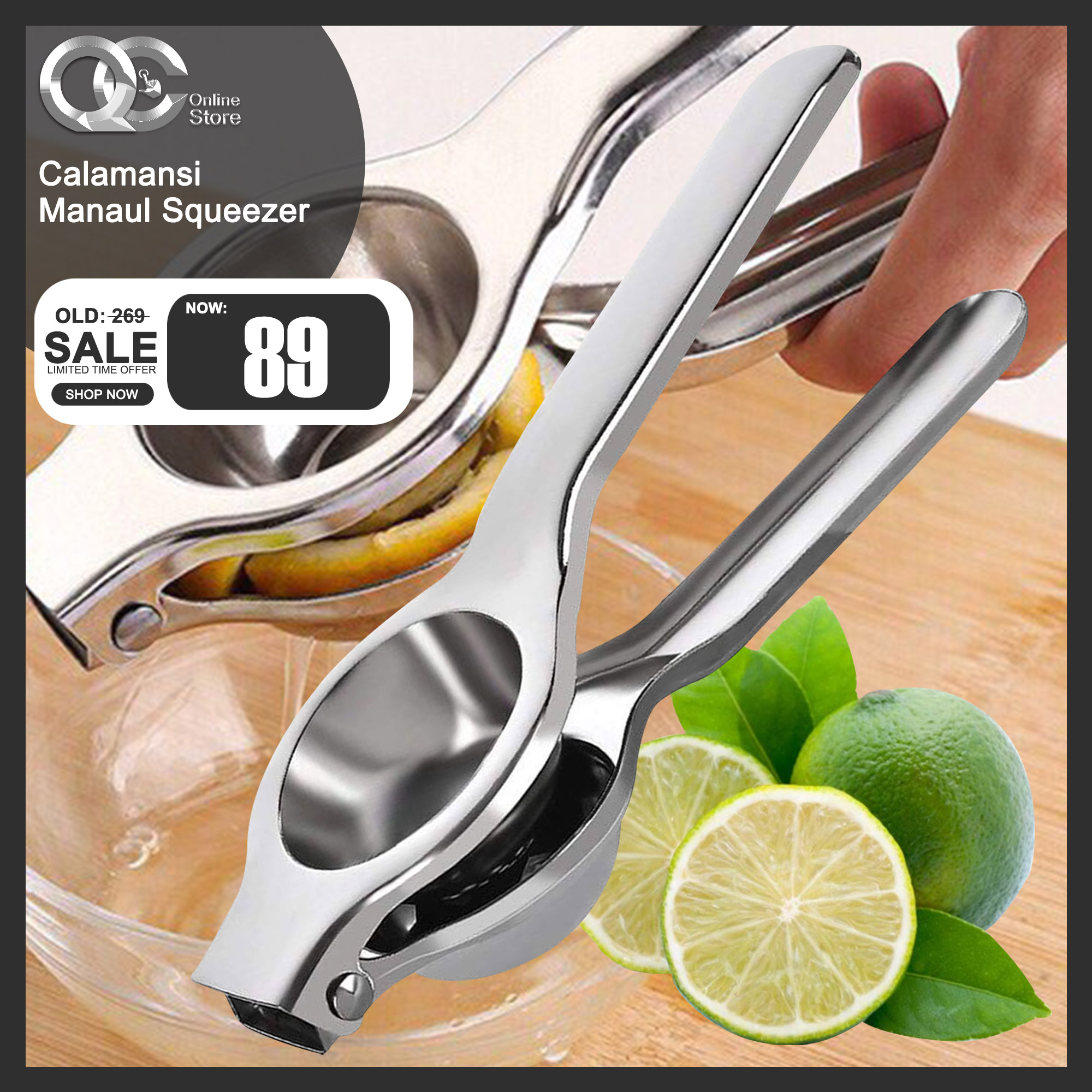 Calamansi Manual Handheld Citrus Juicer Lime Hand Juice